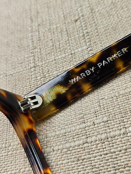 Warby Parker Eyeglasses Frame Brown Tortoise EVERETT 235 Eyewear Glasses Frame